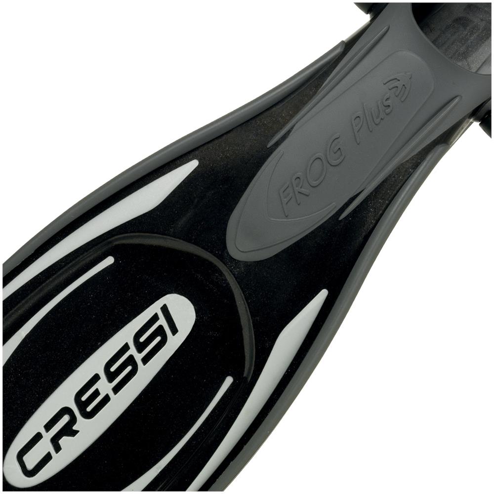 Frog Plus Fins Xs / s Nero / argento - Foto 2