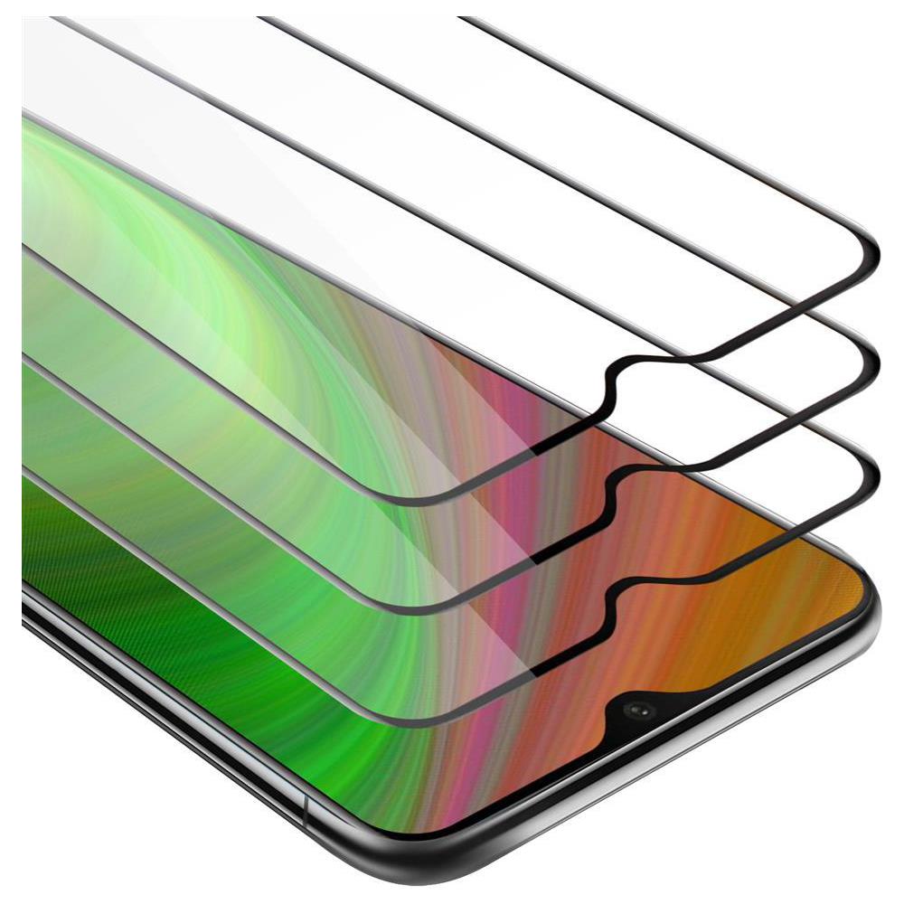 3x Pellicola Armatura A Schermo Intero Compatibile Con Oneplus 6t In Trasparente Con Nero - 3x Vetro Temperato (tempered) Di Protezione Del Display In Durezza 9h Con 3d Touch - Foto 1
