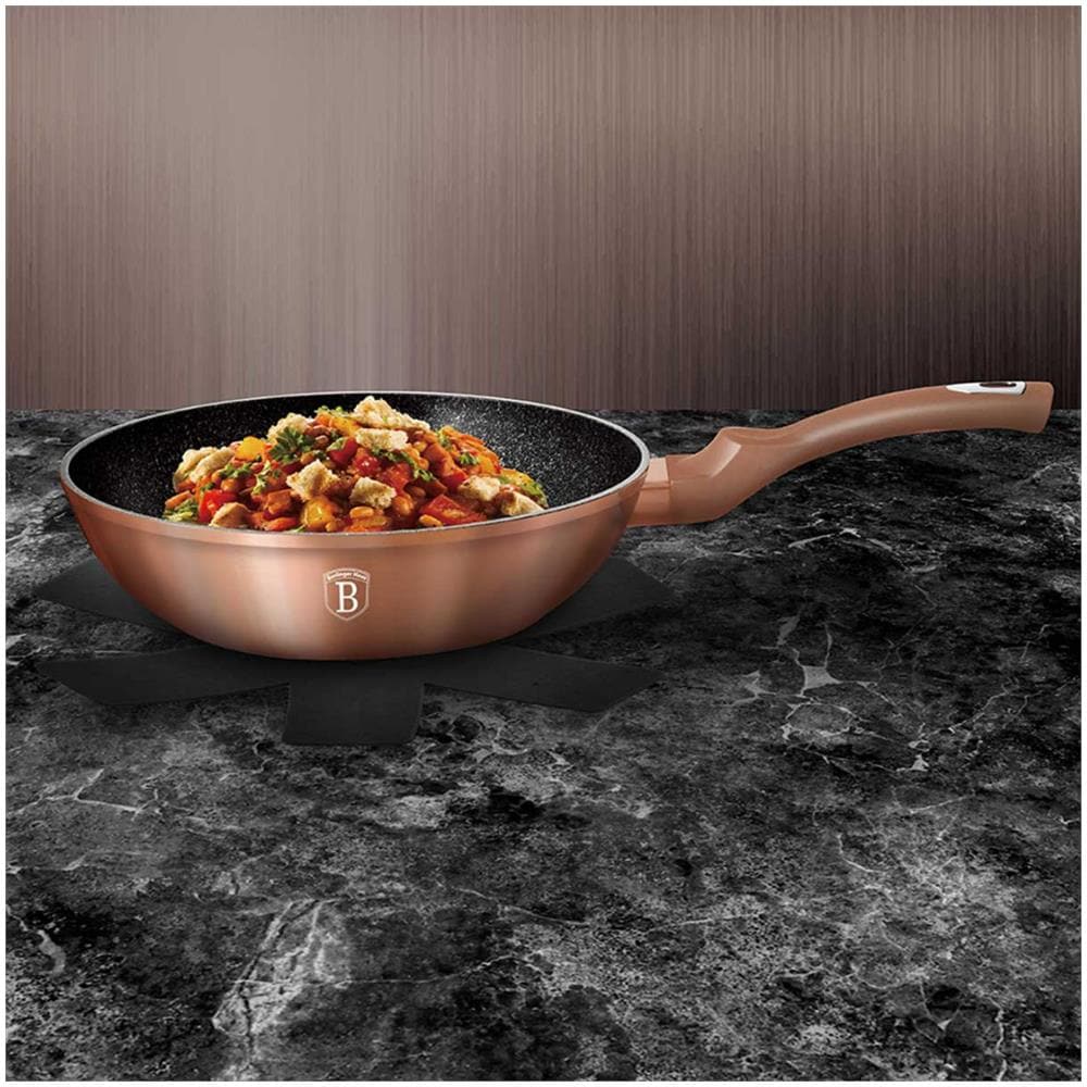 Set Vasi In Granito Berlinger Haus Bh-6160 Oro Rosa 13 Pezzi. - Foto 2