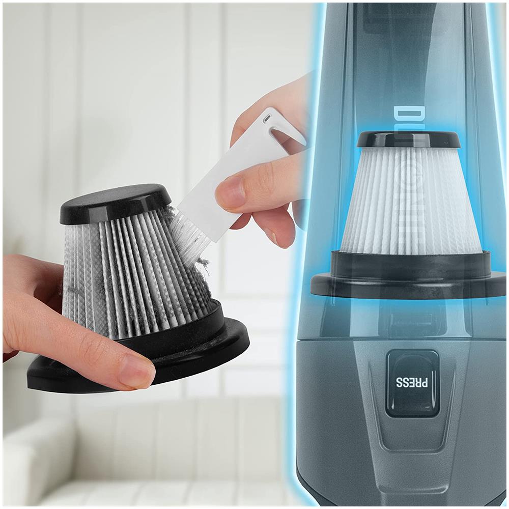 Vc9 Hepa Filter | 3 Filtri Hepa Sostitutivi Per Aspirapolvere Vc9 | Confezione Da 3 Filtri - Foto 2