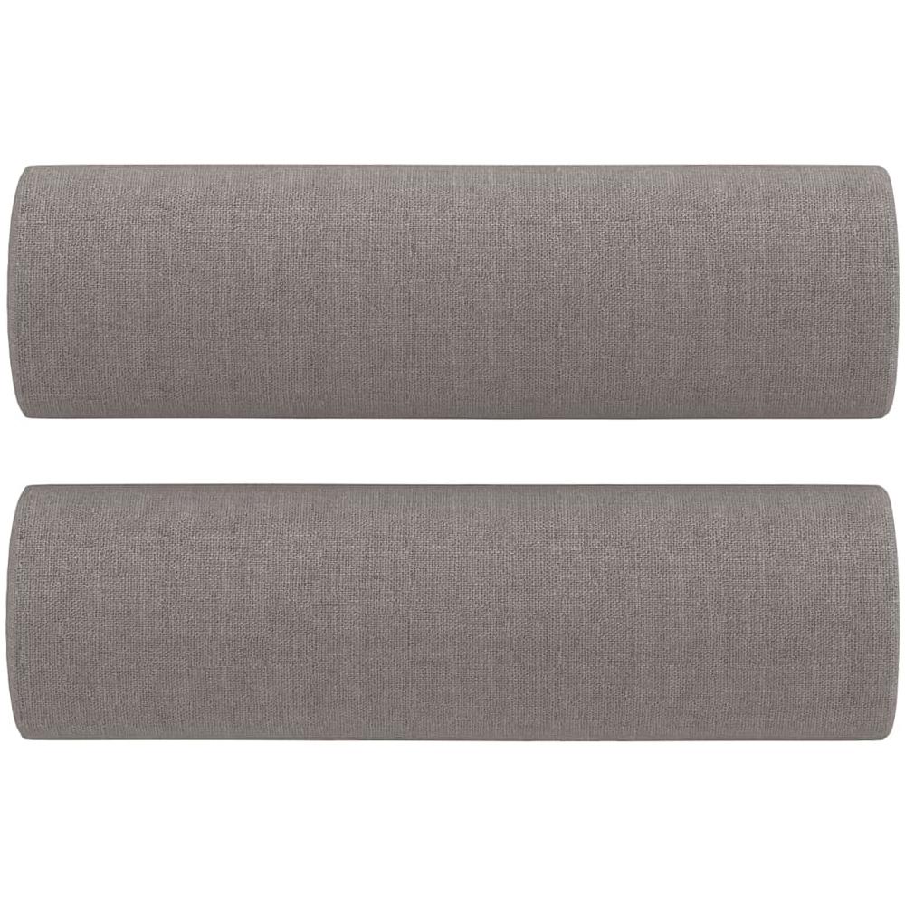 Cuscini Decorativi 2 Pz Tortora 15x50 Cm In Tessuto - Foto 2