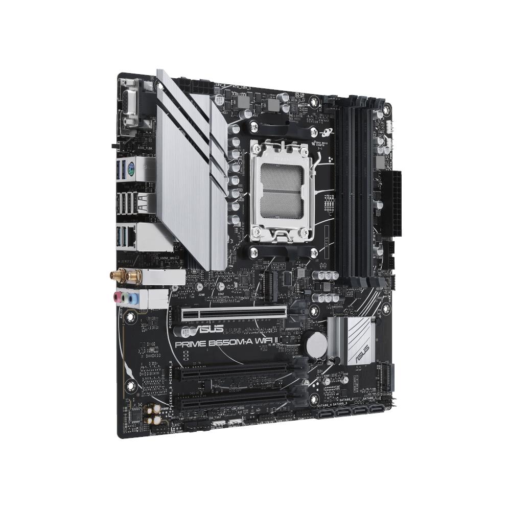 Scheda Madre Prime B650M-A WiFi II Socket AM5 Chipset B650 micro ATX - Foto 2