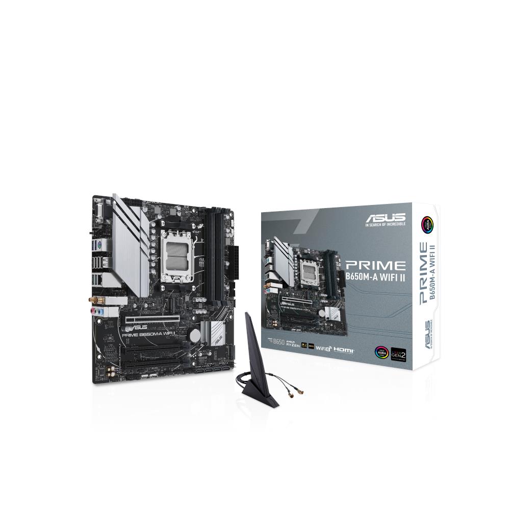 Scheda Madre Prime B650M-A WiFi II Socket AM5 Chipset B650 micro ATX - Foto 1
