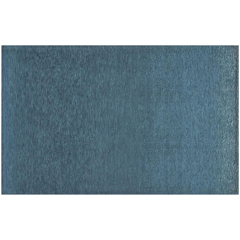 Tappeto Velour Antiscivolo Da Camera E Salotto Disegno Giove Jeans By Suardi Rotondo 200 Cm Jeans - Foto 1