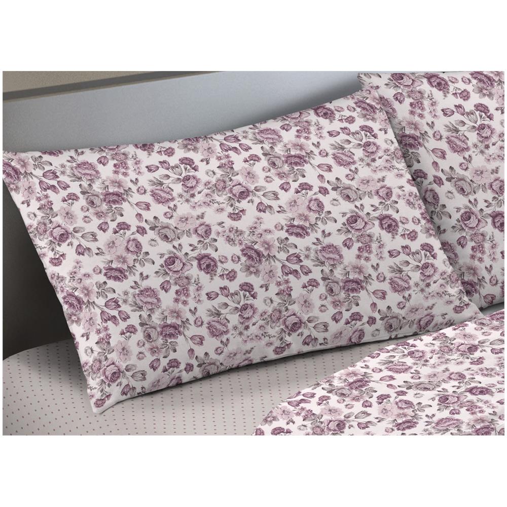 Completo Lenzuola Letto Camera In 100% Cotone Made Italy Vari Disegni Rp 1 Piazza Susan Rosa - Foto 5
