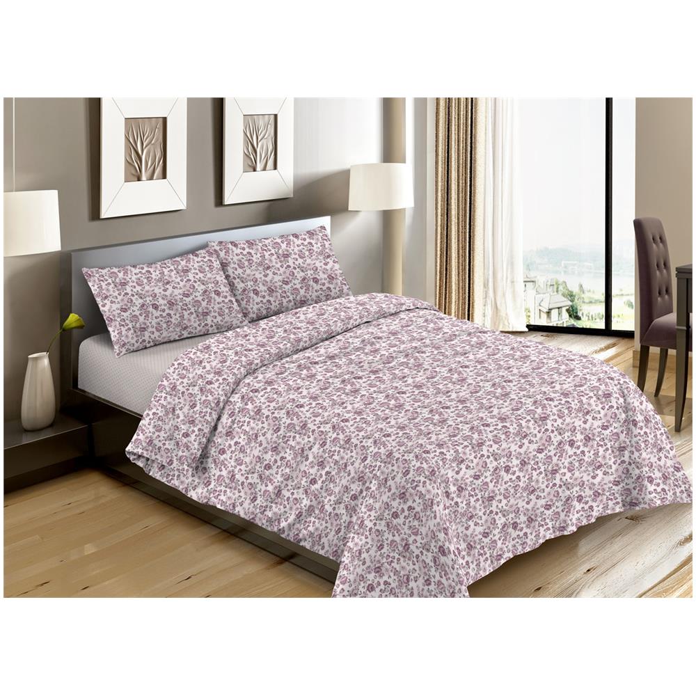 Completo Lenzuola Letto Camera In 100% Cotone Made Italy Vari Disegni Rp 1 Piazza Susan Rosa - Foto 1