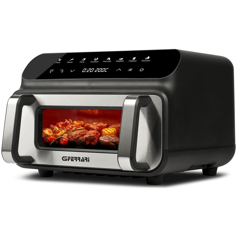 Friggitrice e Griglia ad Aria Friggisano BBQ G10181 Potenza 2000 Watt Capacità 10 Litri - Foto 1