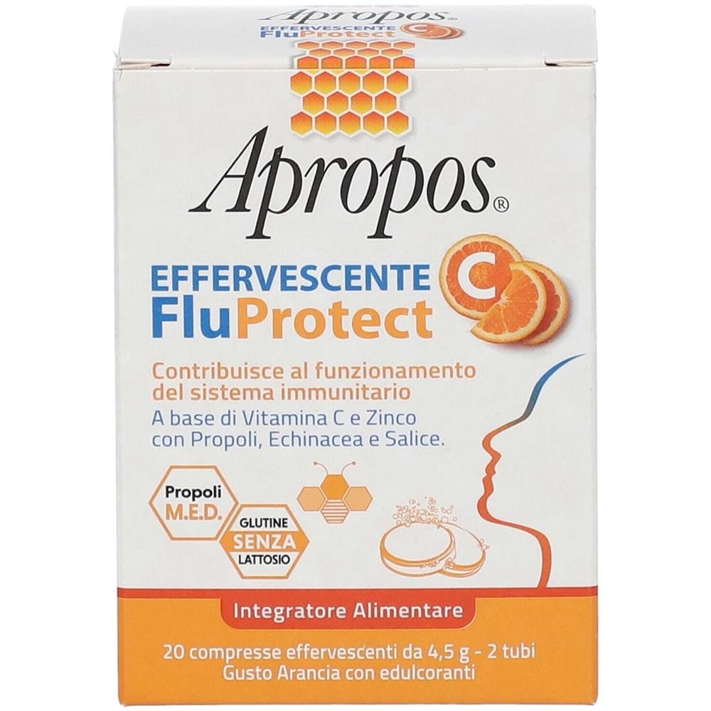 Apropos Fluprotect Effervescente C 20 Compresse - Foto 2