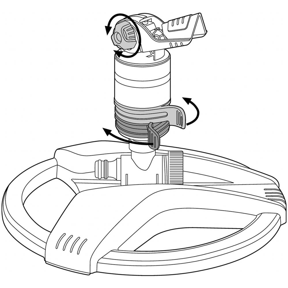 Irrigatore a turbina Su slitta - Foto 11