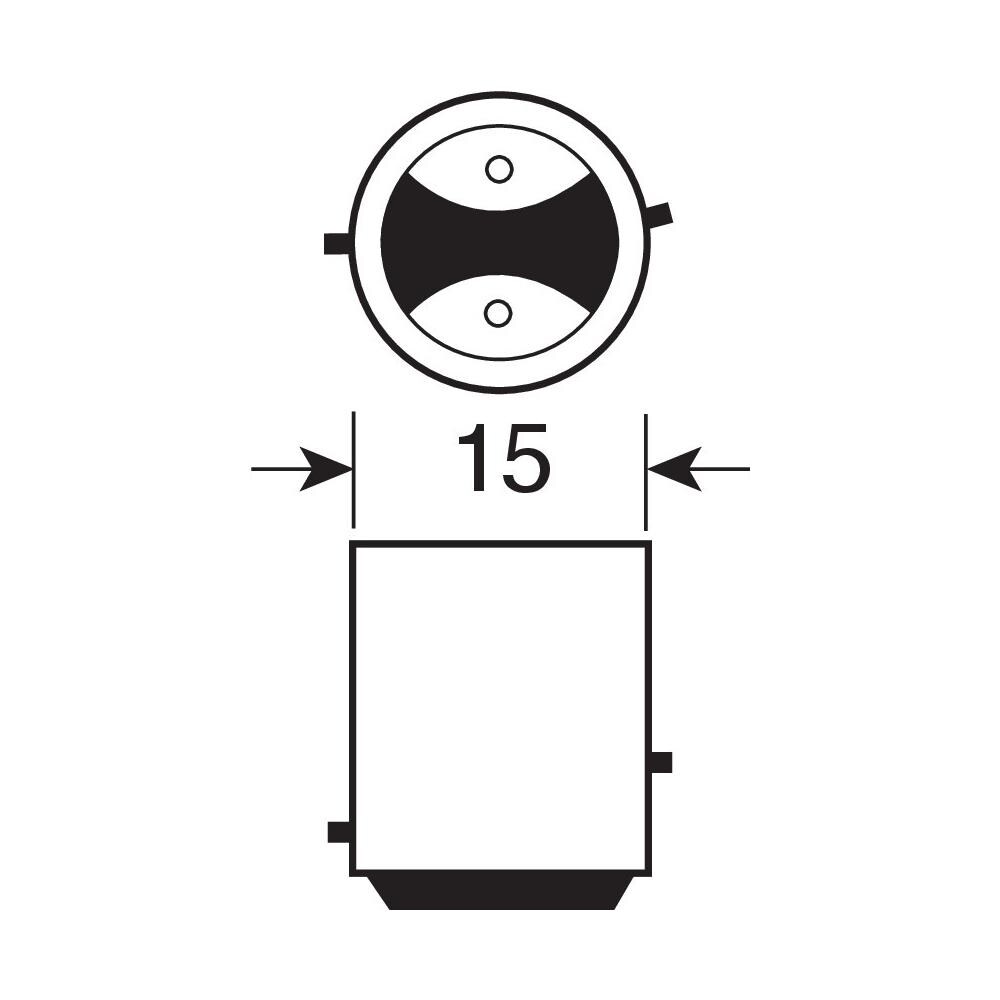 Cp. de P21/4w Baz15d 12v Clear - Foto 8