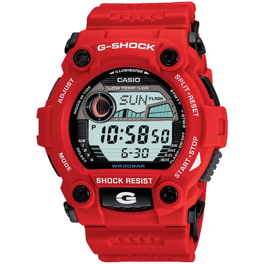 Orologio G-7900a-4er Rosso Nero (default, Rosso) - Foto 1