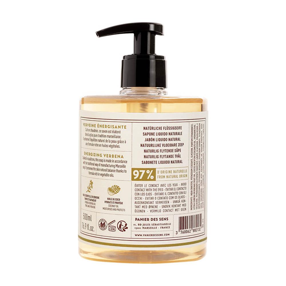 Sapone Liquido Di Marsiglia - Verbena Energizzante - 500ml - Foto 2
