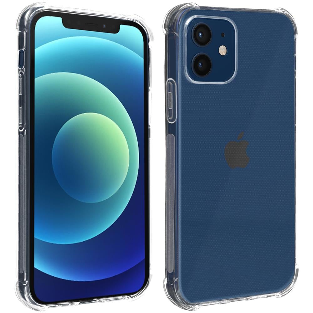 Cover Iphone 12 / 12 Pro Silicone Bumper Resistente Trasparente - - Foto 1