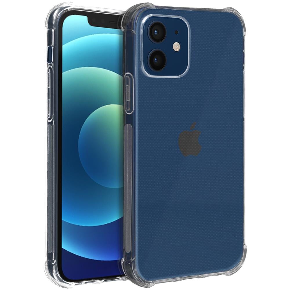 Cover Iphone 12 / 12 Pro Silicone Bumper Resistente Trasparente - - Foto 5