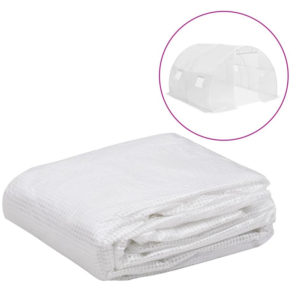 Telo di Ricambio per Serra (9 m²) 3x3x2 m Trasparente - Foto 1