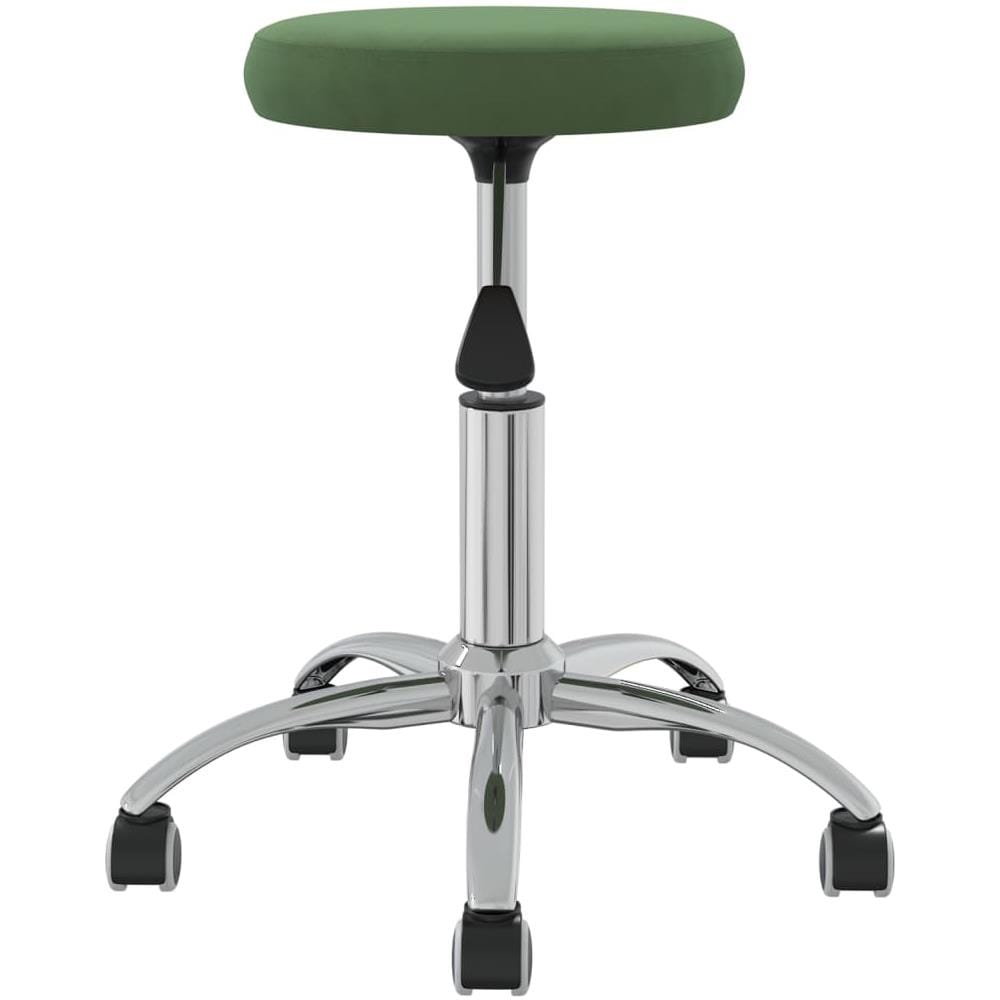 Sedia Da Pranzo Verde Scuro In Velluto - Foto 2