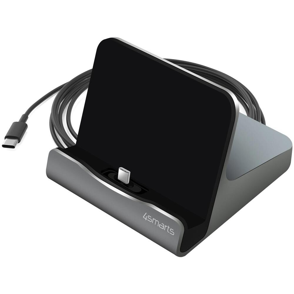 Docking Station 60w Ipad / Tablet Usb-c Quick Charge 3.0 Voltdock, Grigio - Foto 1