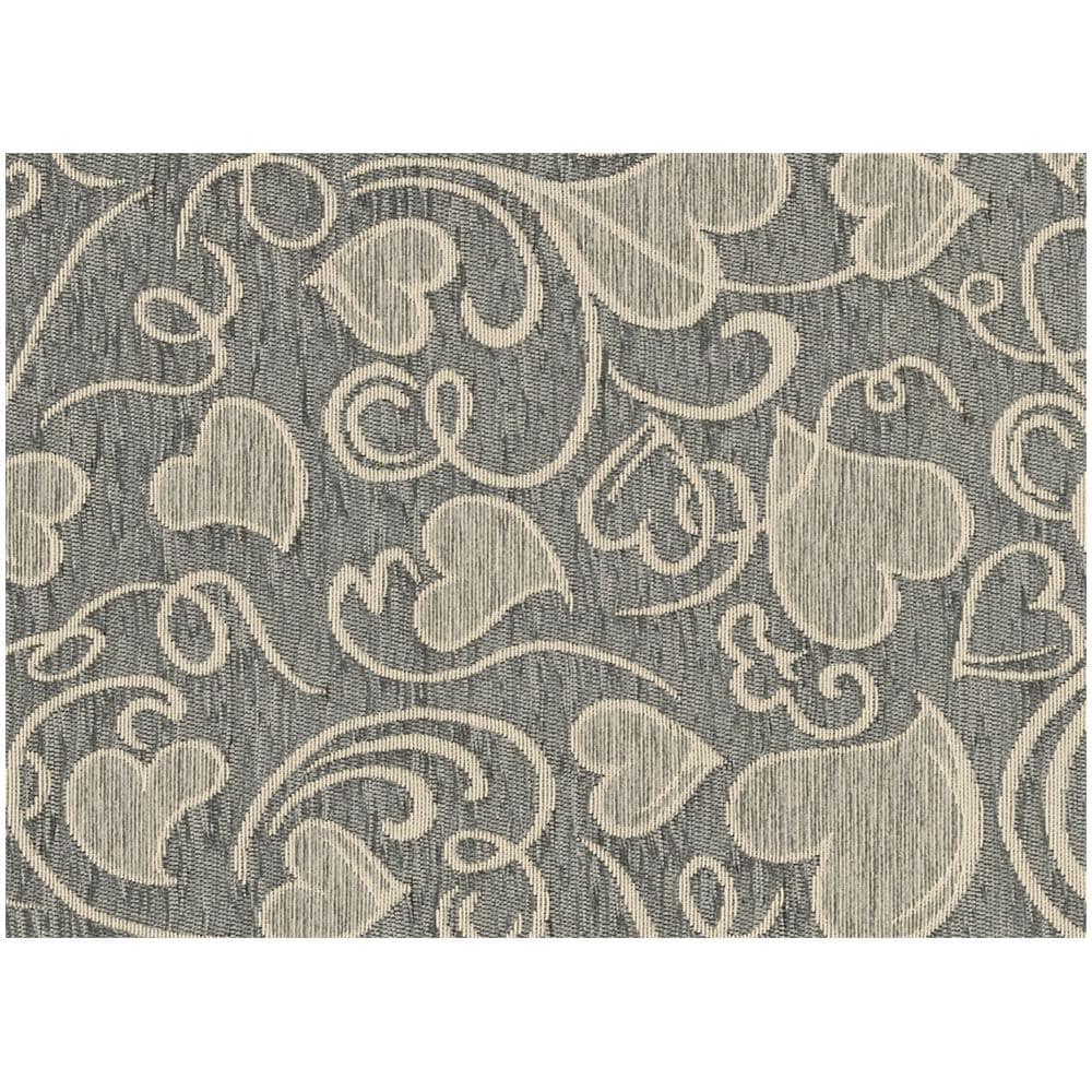 Tappeto Passatoia Cucina Corsia Retro Antiscivolo Disegno Amour By Suardi 55x190 Grigio - Foto 2