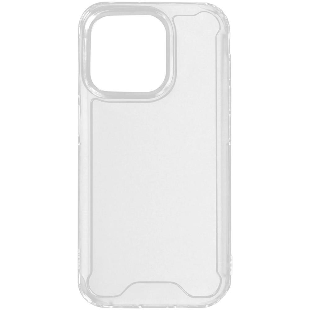 Cover Per Iphone 15 Pro Max Retro Rigido Angoli Antiurti Trasparente - Foto 1