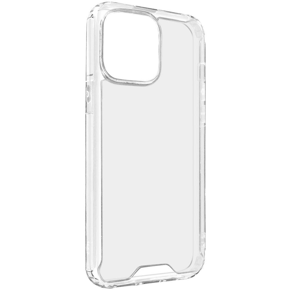 Cover Per Iphone 15 Pro Max Retro Rigido Angoli Antiurti Trasparente - Foto 5