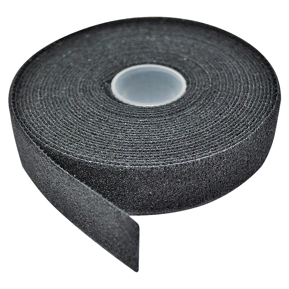 Nastro in velcro 5m Nero - Foto 2