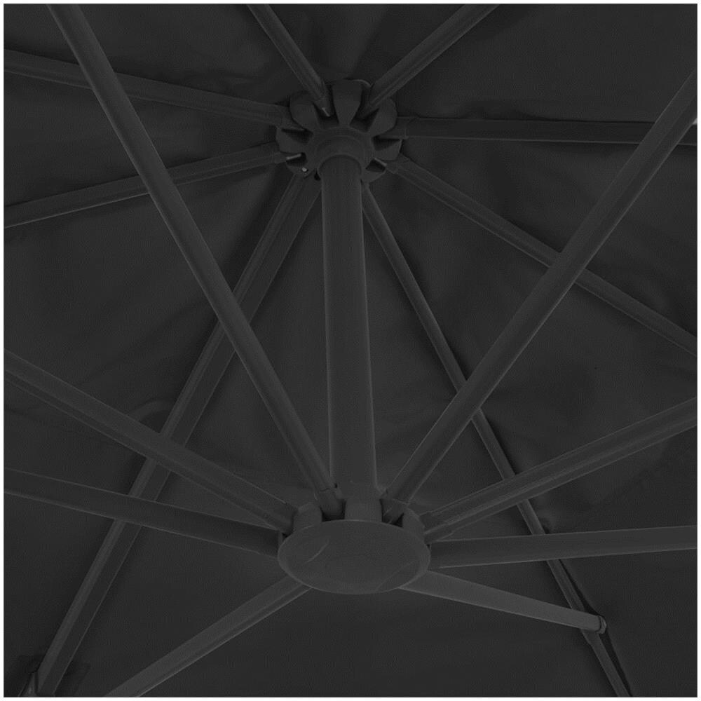 Ombrellone A Sbalzo Con Palo In Alluminio 400x300 Cm Antracite - Foto 2