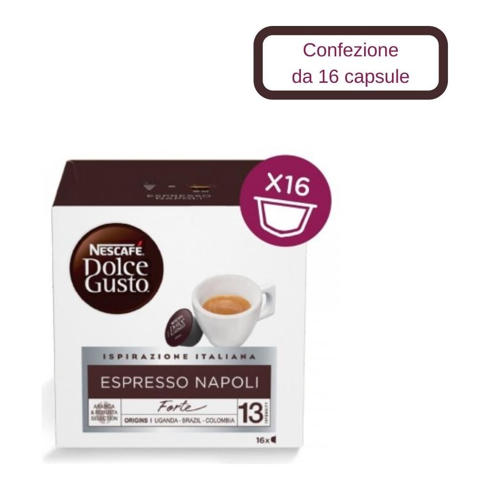 Nescafe' Dolce Gusto Espresso Napoli 16 Capsule - Foto 7