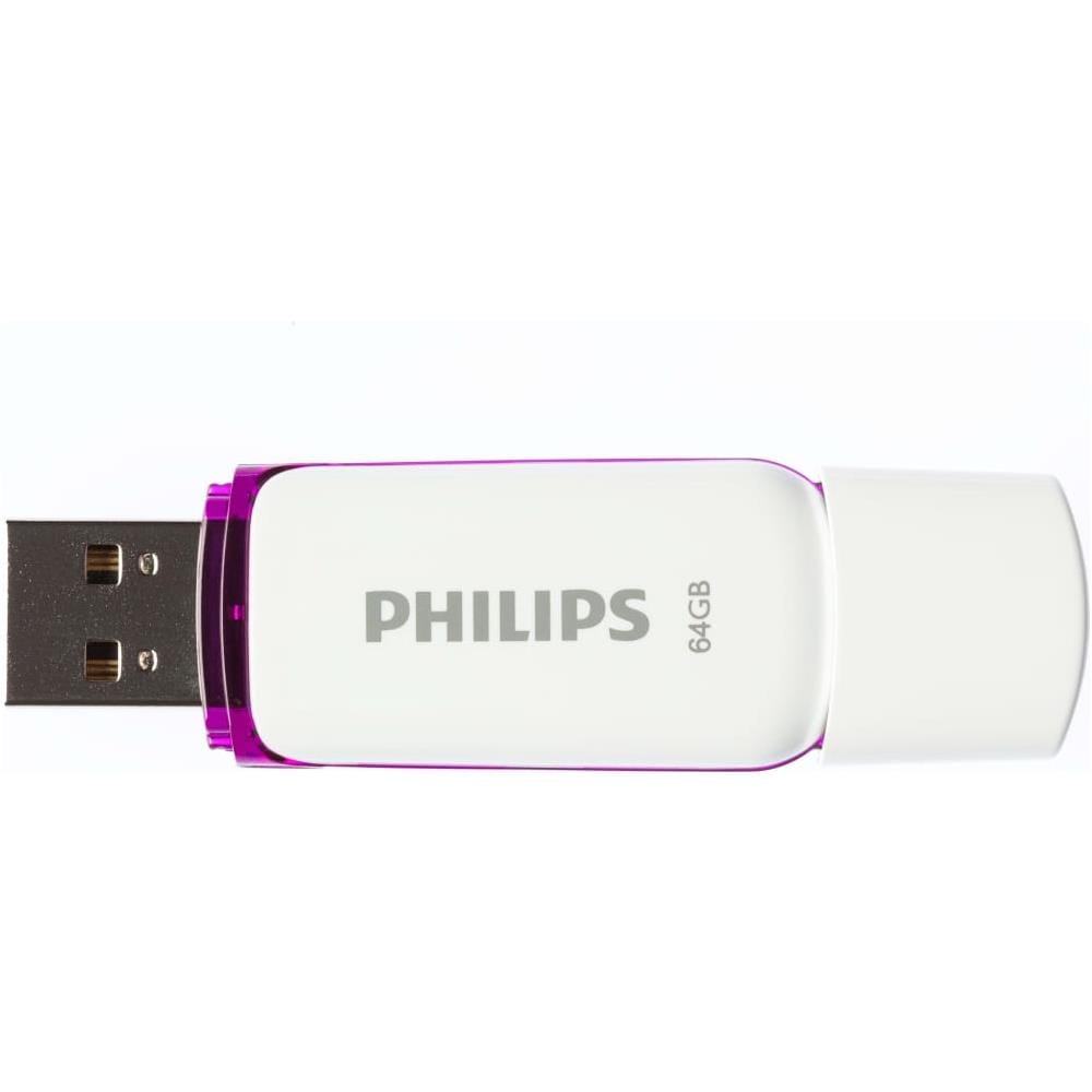 Chiavetta USB 2.0 Snow 64GB Bianca e Viola - Foto 2