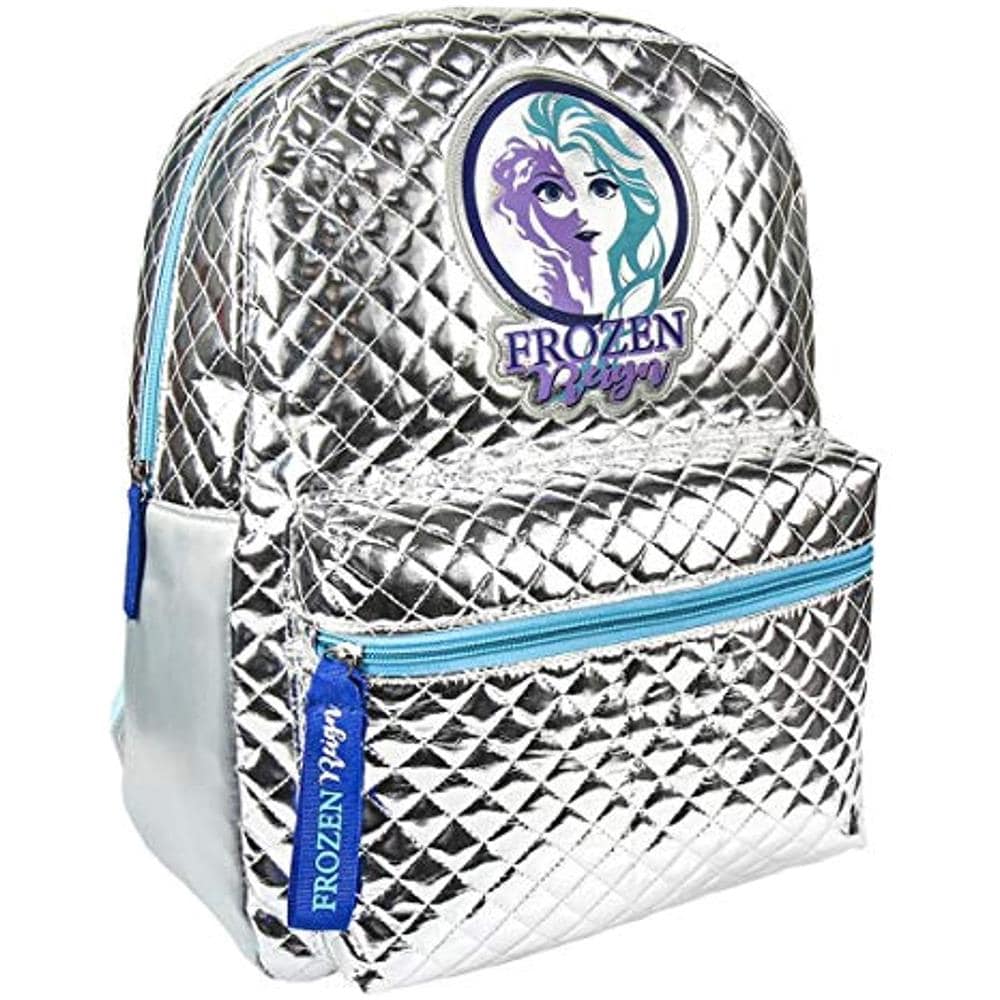 Mochila Casual Moda Frozen 2 Zaino, 40 Cm, Argento (plateado)  - Foto 4