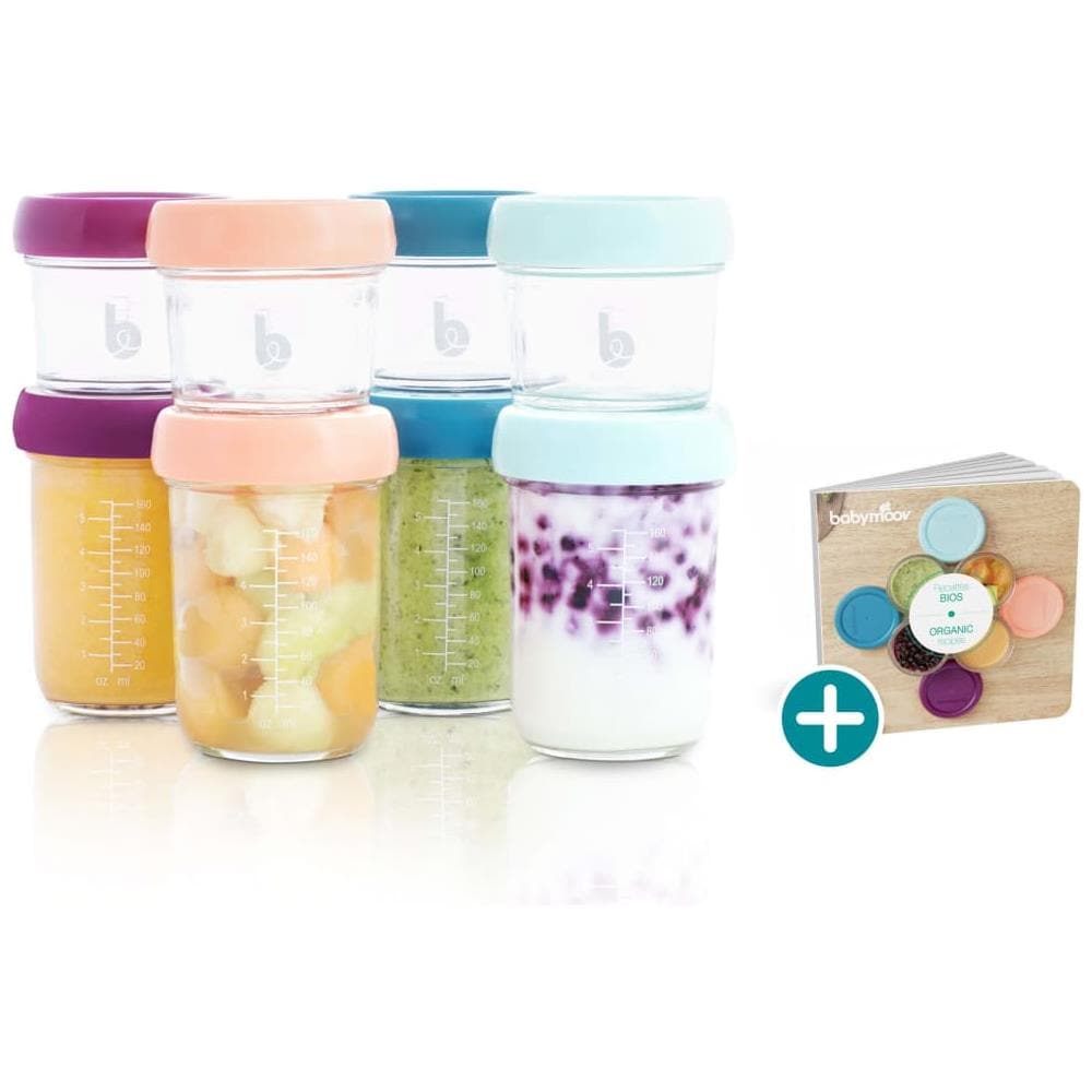 Contenitori Per Alimenti Babybols 8 Pz In Vetro - Foto 1