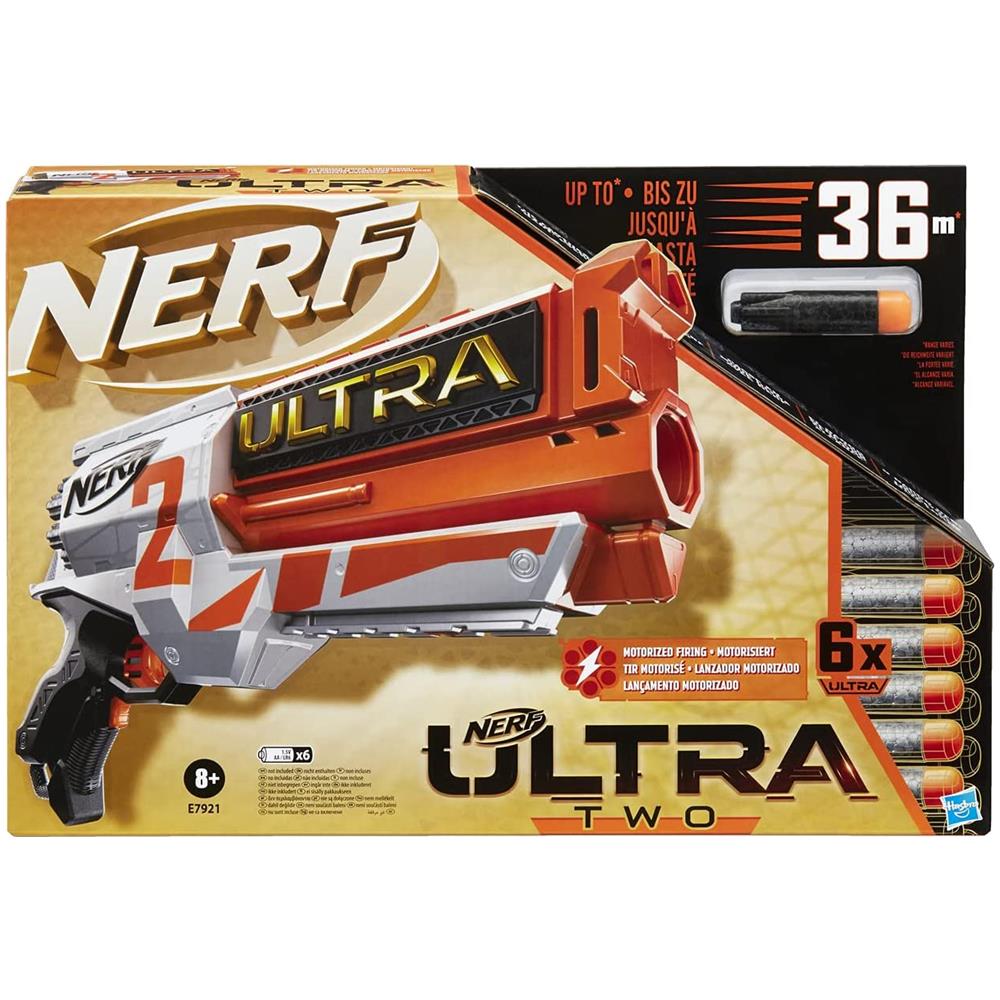 Nerf Ultra Two Blaster Motorizzato con Retrocarica Rapida 6 Dardi Nerf Ultra - Foto 2