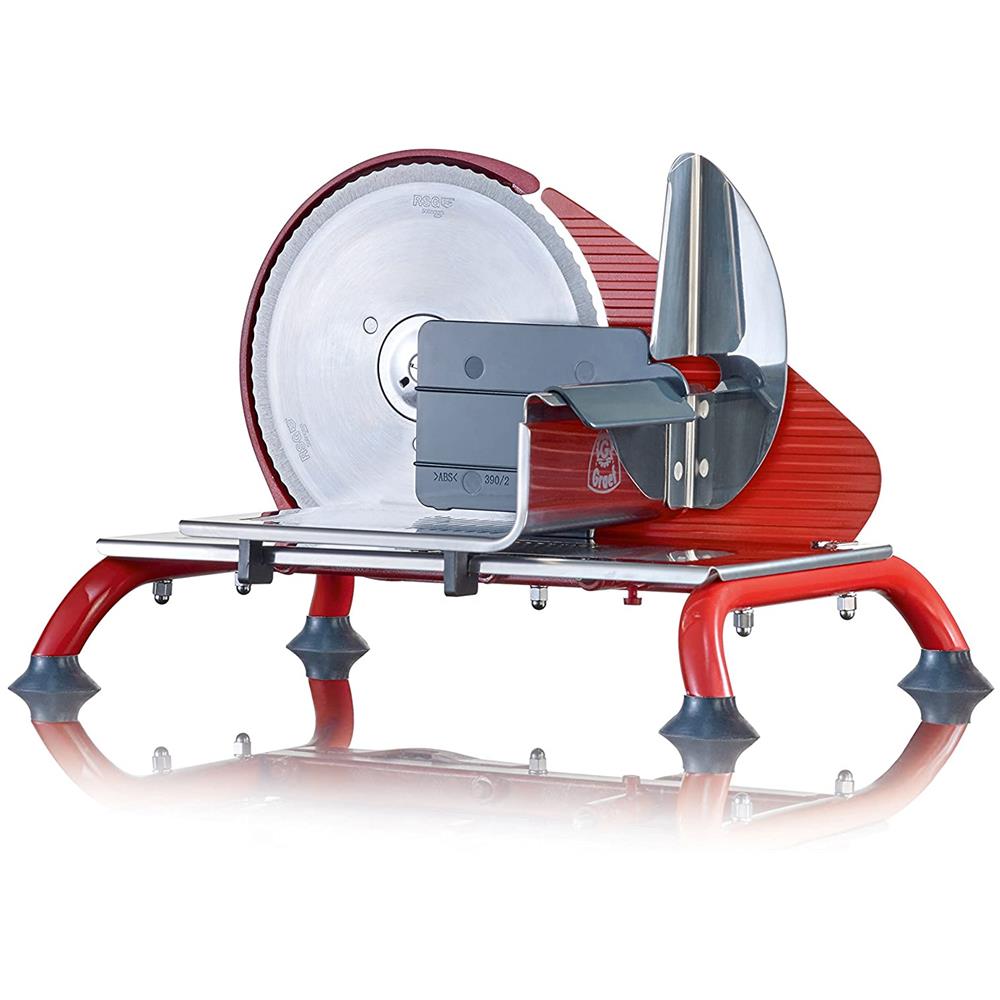 Affettatrice Manuale H93 Diametro Lama 19 cm Colore Rosso - Foto 2