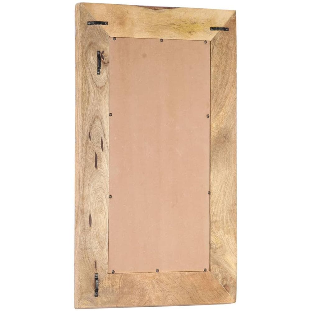 Specchio Intagliato A Mano 80x50x11 Cm Cm In Massello Di Mango - Foto 2