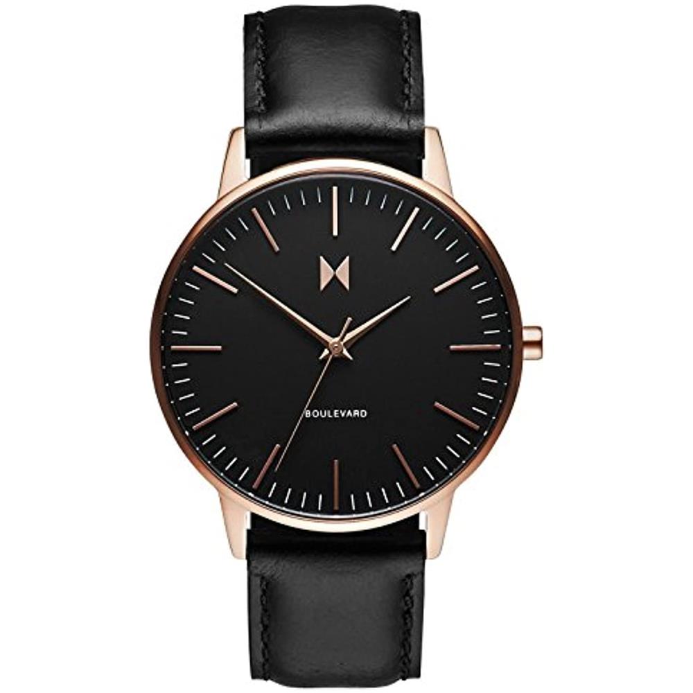Orologio Analogico Quarzo Donna Con Cinturino In Pelle D-mb01-rgbl - Foto 1