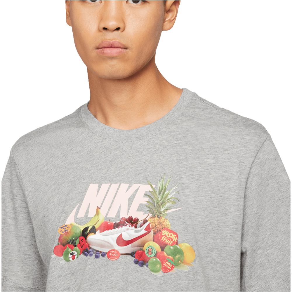 T-shirt Da Uomo Photo Grigia Taglia L Cod Dq1051-063 - Foto 3