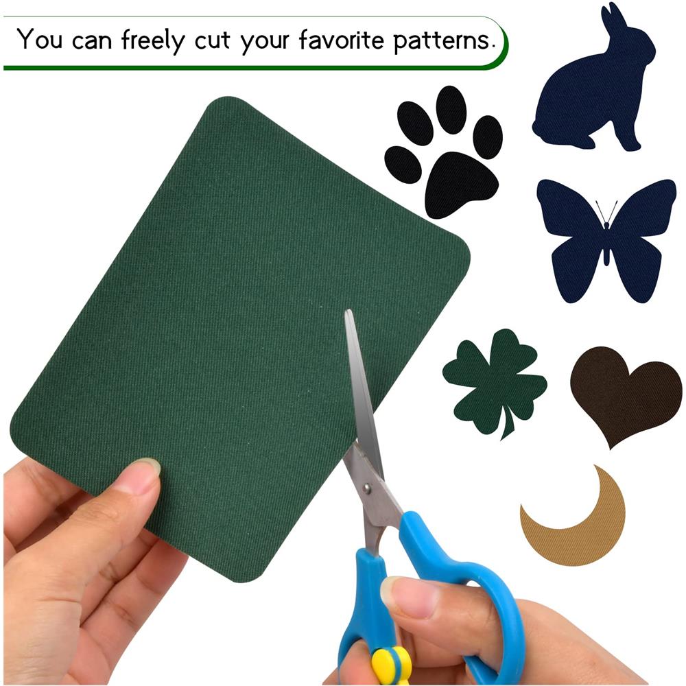 Toppe Termoadesive Della Squadra, Confezione Da 4 Green - Foto 5