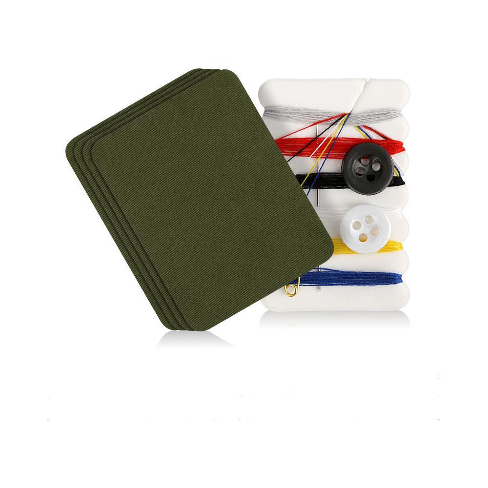 Toppe Termoadesive Della Squadra, Confezione Da 4 Green - Foto 1