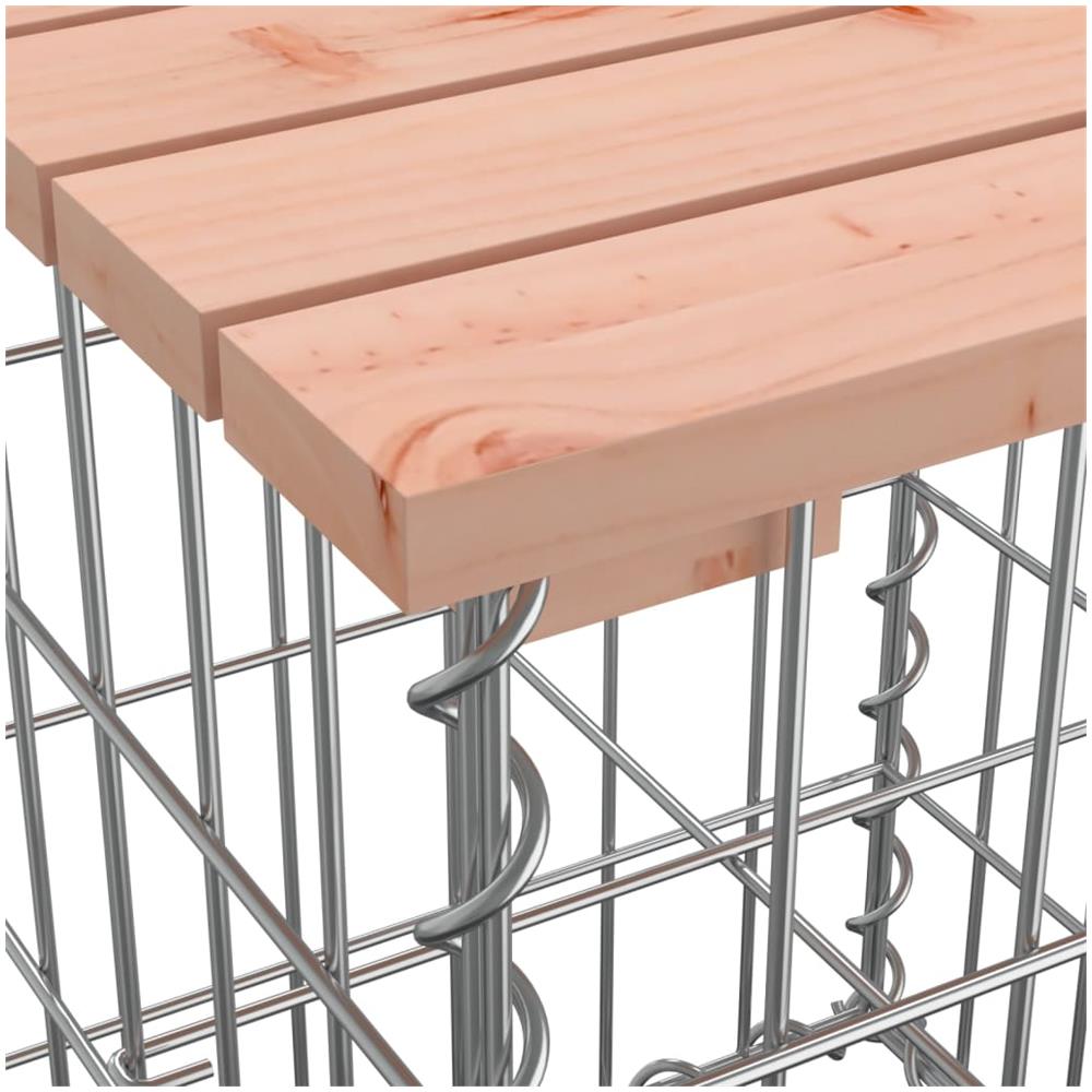 Panca Giardino Design Gabbione 244x71x65,5 cm Massello Douglas - Foto 6