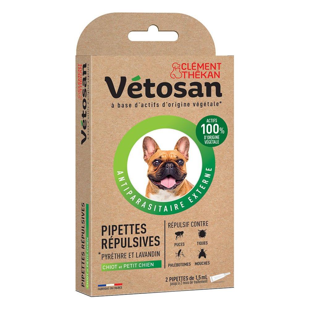 Antichip Anti-tiche Cucciolo Cane Piccolo 2 Pipette 1.5ml Vetosano - Foto 1