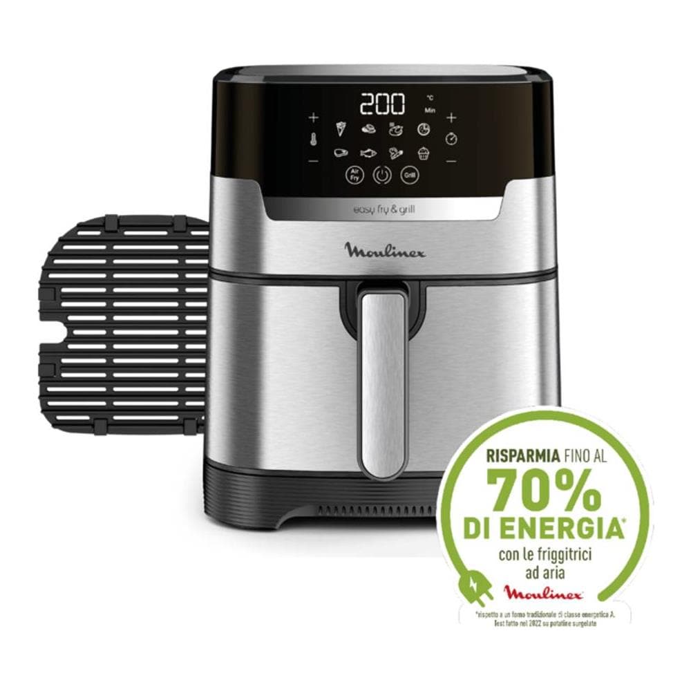 EZ505D10 friggitrice Singolo 4,2 L Indipendente 1400 W Friggitrice ad aria calda Acciaio inossidabile - Foto 2