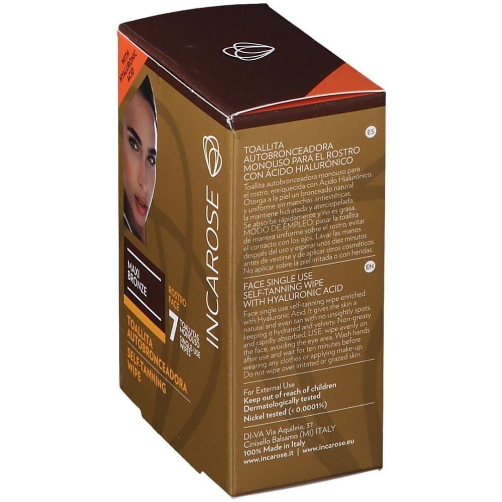 Incarose Maxi Bronze 7 Salviettine Autoabbronzanti - Foto 5
