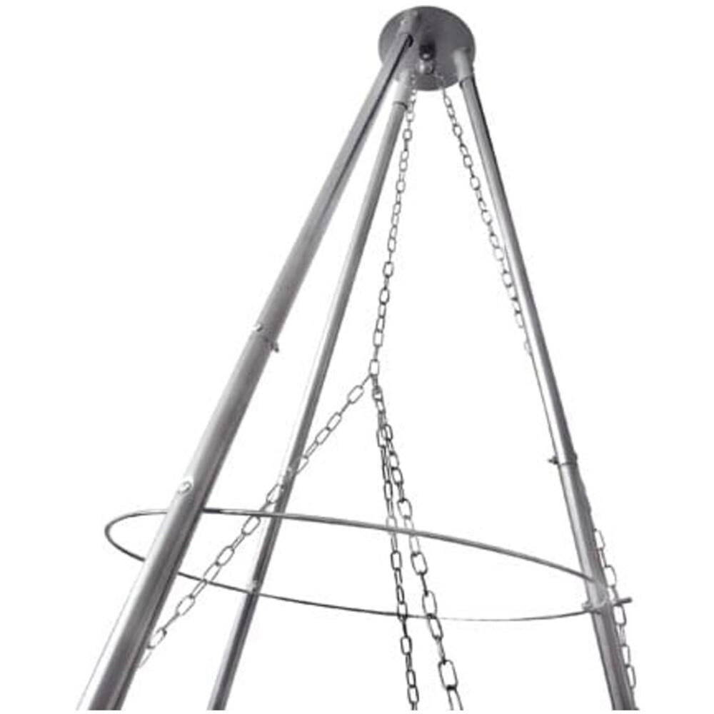 Barbecue Inox Piramide Appendibile Da Esterno ? 46 Cm. - Foto 10