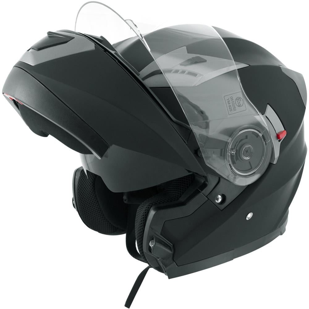 Casco Modulare Apribile Moto Touring Sport Visiera Parasole Nero Opaco Xl - Foto 5