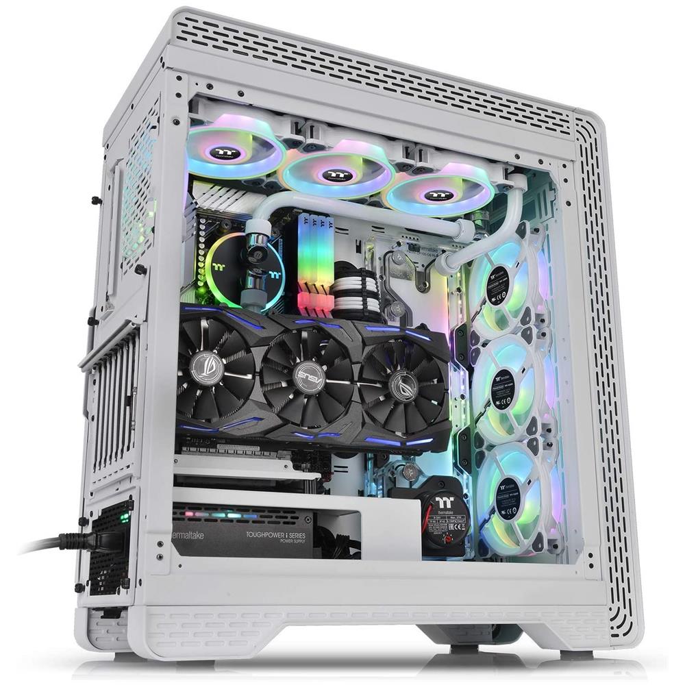 Case S500 TG Snow Midi Tower ATX / Micro-ATX / Mini-ITX 2 Porte USB 3.0 Colore Bianco (Finestrato)  - Foto 2