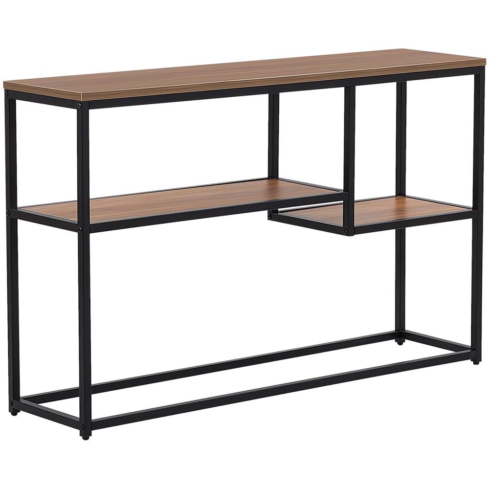 Tavolo Consolle Color Legno Scuro / nero 30x120 Cm Belmont - Foto 1