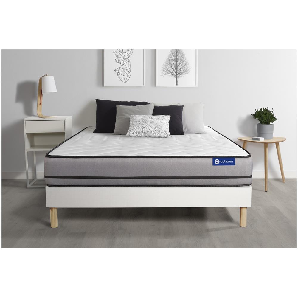 Kit Rete E Materasso Matrimoniale Actilatex Night 140x220cm - Spessore : 20cm - Lattice E Memory Foam- Molto Rigido - Foto 2