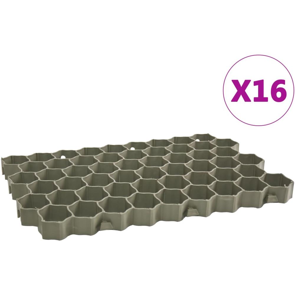 Griglie Salvaprato 16 pz Verdi 60x40x3 cm in Plastica - Foto 1