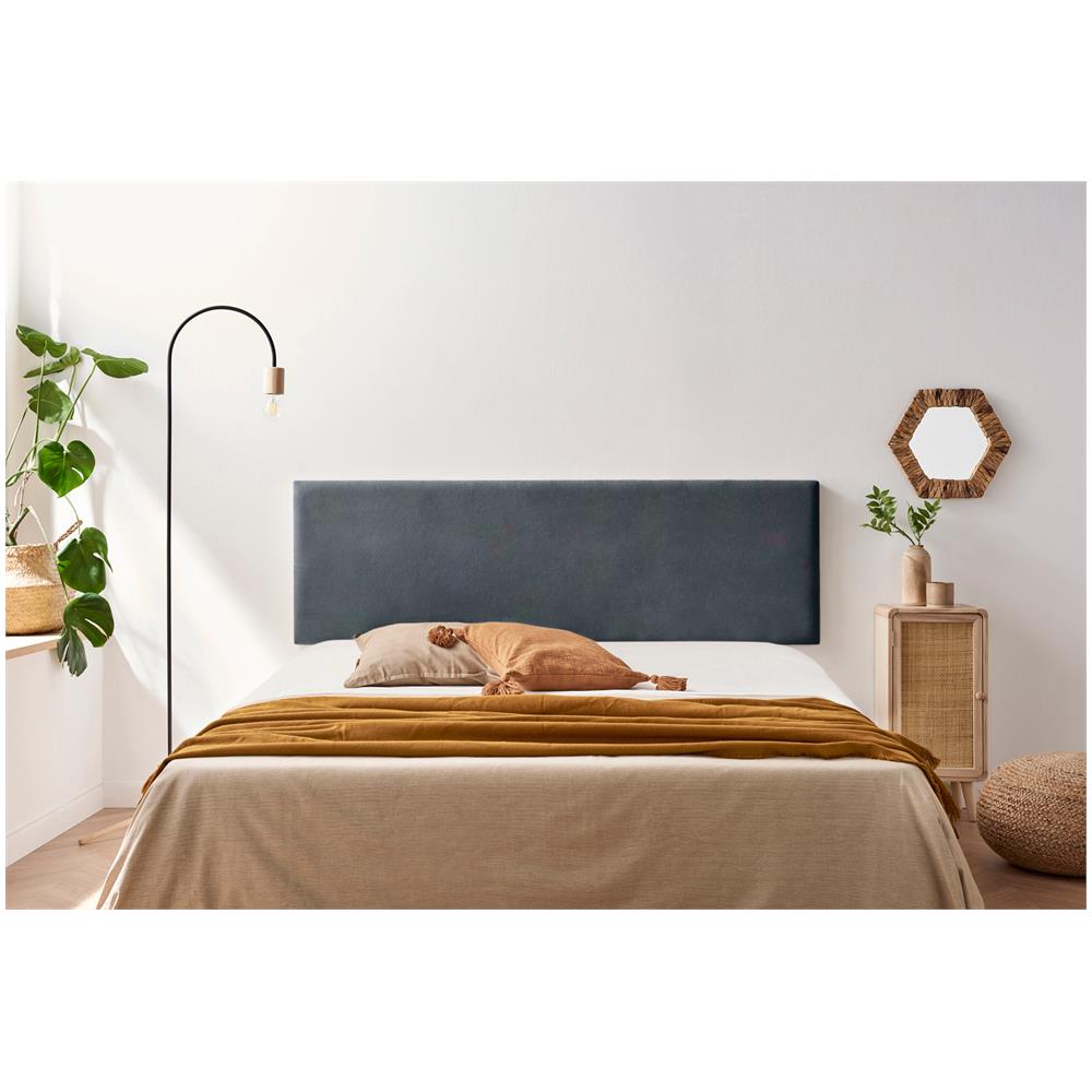 Testiera Imbottita Nova Acualine 130x50x5 Cm - - Foto 4