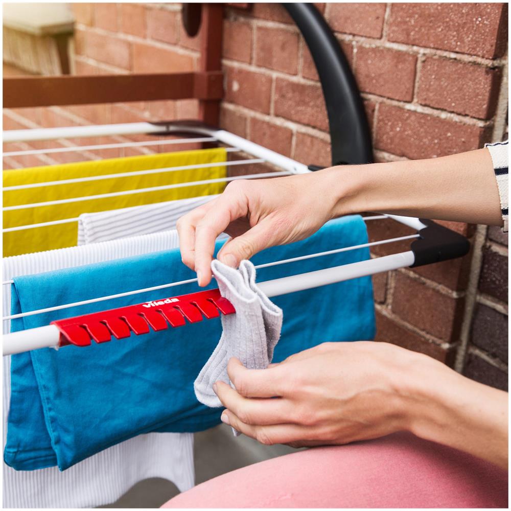 Stendibiancheria Da Balcone Sunset Vileda Bianco - Foto 6