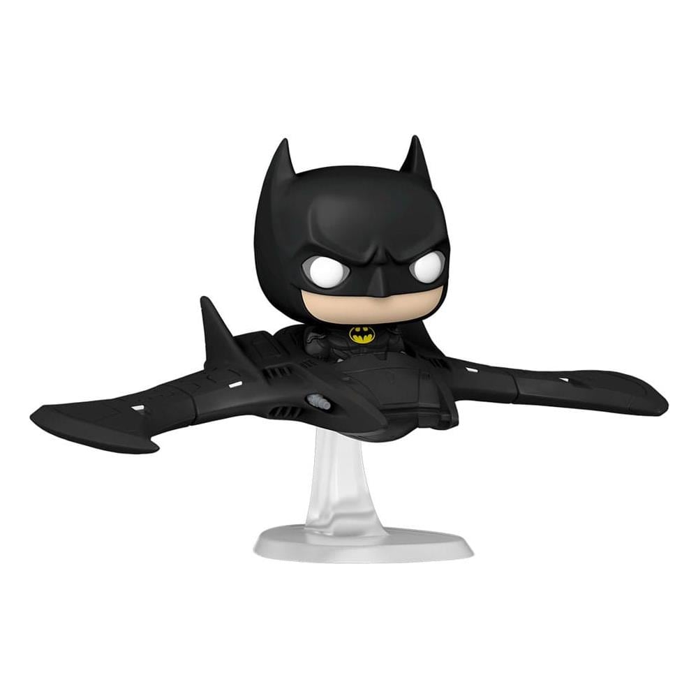 The Flash Pop! Rides Super Deluxe Vinyl Figure Batman In Batwing 13 Cm - Foto 1
